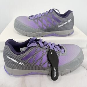 Reebok Speed TR Composite Toe Sneakers, Purple/Grey, Women's (Various Sizes)